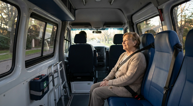 PeakCare wheelchair accessible vehicle
